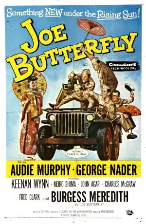 Joe Butterfly (1957) White T-Shirt - idPoster.com