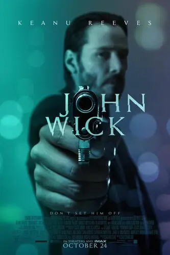 John Wick (2014) White T-Shirt - idPoster.com