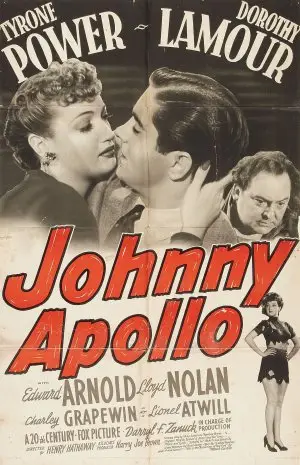 Johnny Apollo (1940) White T-Shirt - idPoster.com