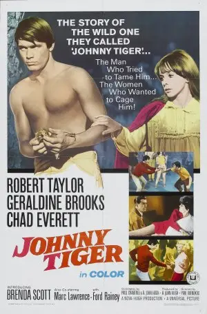 Johnny Tiger (1966) Women's Colored T-Shirt - idPoster.com