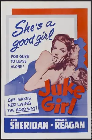 Juke Girl (1942) Women's Colored T-Shirt - idPoster.com