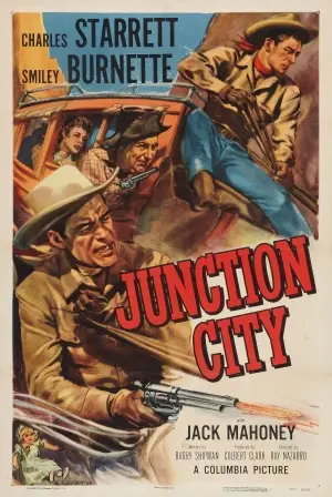 Junction City (1952) White T-Shirt - idPoster.com