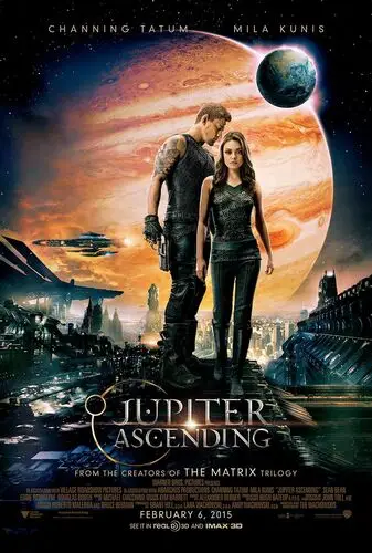 Jupiter Ascending (2015) White T-Shirt - idPoster.com