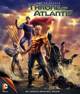 Justice League: Throne of Atlantis (2015) Women's Colored T-Shirt - idPoster.com