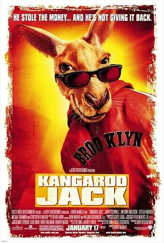 Kangaroo Jack (2003) White Tank-Top - idPoster.com