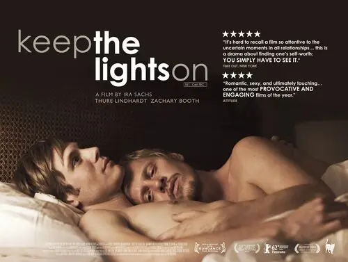 Keep the Lights On (2012) White T-Shirt - idPoster.com