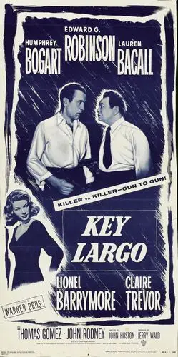 Key Largo (1948) Women's Colored T-Shirt - idPoster.com
