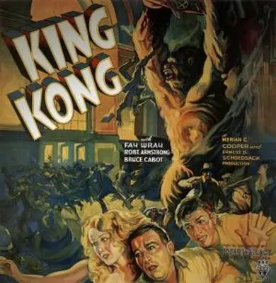 King Kong (1933) Men's Colored  Long Sleeve T-Shirt - idPoster.com