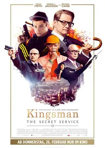 Kingsman The Secret Service (2015) Men's Colored Hoodie - idPoster.com