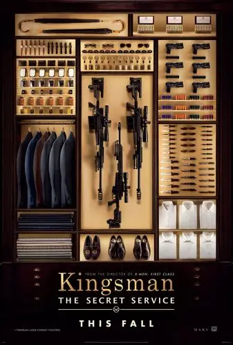 Kingsman The Secret Service (2015) Women's Colored T-Shirt - idPoster.com