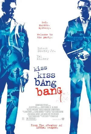 Kiss Kiss Bang Bang (2005) Women's Colored  Long Sleeve T-Shirt - idPoster.com