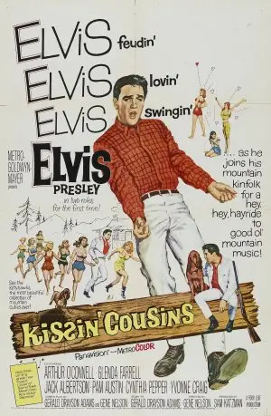 Kissin' Cousins (1964) White T-Shirt - idPoster.com