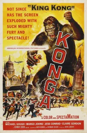 Konga (1961) White T-Shirt - idPoster.com