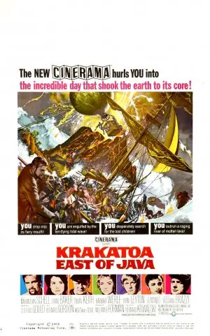 Krakatoa, East of Java (1969) White T-Shirt - idPoster.com