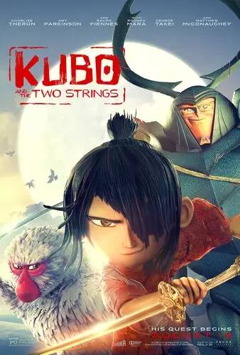Kubo and the Two Strings (2016) White T-Shirt - idPoster.com