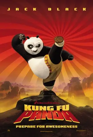 Kung Fu Panda (2008) Men's Colored Hoodie - idPoster.com