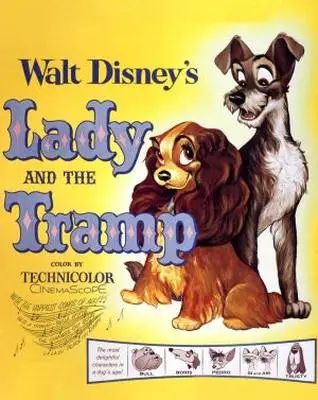 Lady and the Tramp (1955) White Tank-Top - idPoster.com