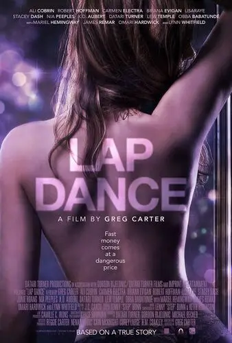 Lap Dance (2014) White Tank-Top - idPoster.com