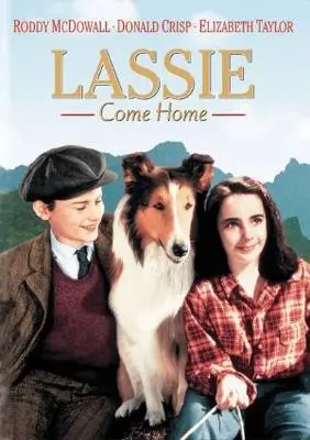 Lassie Come Home (1943) Women's Colored T-Shirt - idPoster.com