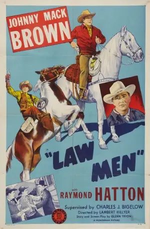 Law Men (1944) Men's Colored Hoodie - idPoster.com