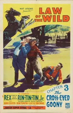 Law of the Wild (1934) Men's Colored T-Shirt - idPoster.com