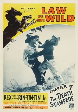 Law of the Wild (1934) White T-Shirt - idPoster.com