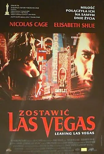 Leaving Las Vegas (1995) Drawstring Backpack - idPoster.com