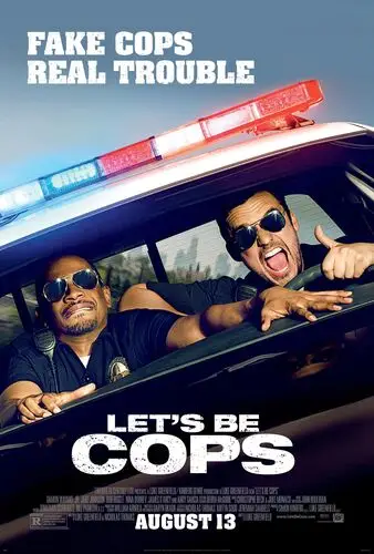 Let's Be Cops(2014) Women's Colored Hoodie - idPoster.com