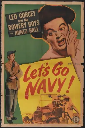 Let's Go Navy! (1951) Women's Colored T-Shirt - idPoster.com
