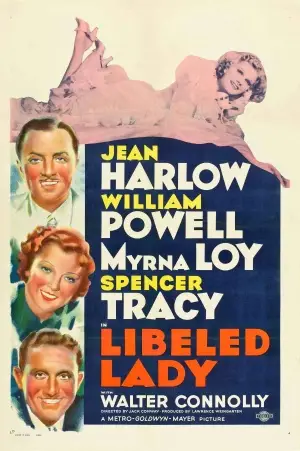 Libeled Lady (1936) Men's Colored T-Shirt - idPoster.com