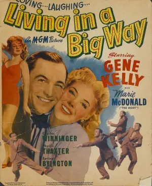 Living in a Big Way (1947) Men's Colored Hoodie - idPoster.com