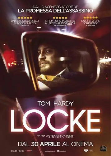 Locke (2014) Men's Colored T-Shirt - idPoster.com