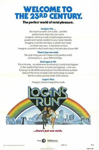 Logan's Run (1976) White T-Shirt - idPoster.com