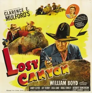 Lost Canyon (1942) White T-Shirt - idPoster.com