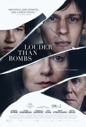 Louder Than Bombs (2015) White T-Shirt - idPoster.com