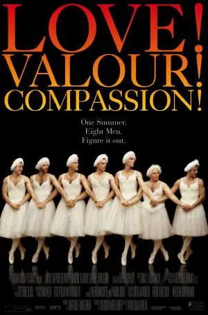Love! Valour! Compassion! (1997) White T-Shirt - idPoster.com