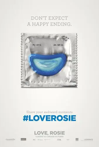 Love, Rosie (2014) White T-Shirt - idPoster.com