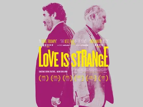Love Is Strange (2014) Women's Colored Tank-Top - idPoster.com