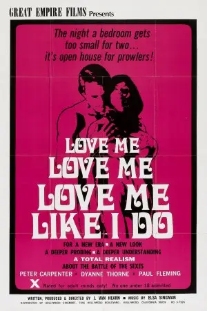 Love Me Like I Do (1970) Women's Colored Tank-Top - idPoster.com