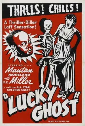 Lucky Ghost (1942) White T-Shirt - idPoster.com