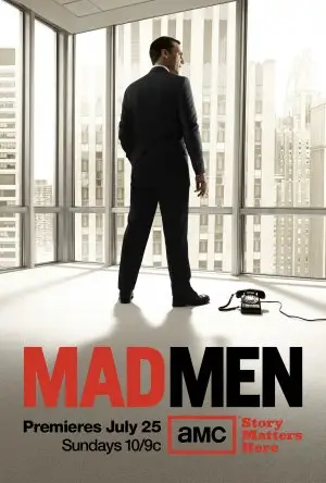 Mad Men (2007) Women's Colored T-Shirt - idPoster.com