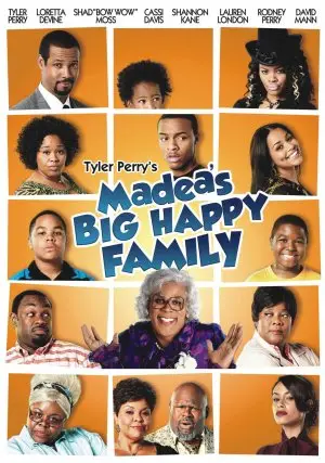 Madeas Big Happy Family (2011) Men's Colored T-Shirt - idPoster.com