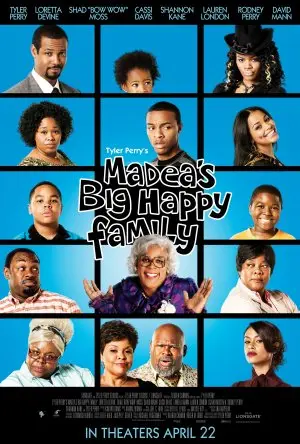 Madeas Big Happy Family (2011) Women's Colored Hoodie - idPoster.com