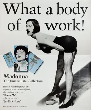 Madonna: The Immaculate Collection (1990) Kitchen Apron - idPoster.com