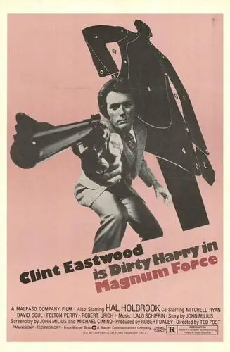 Magnum Force (1973) White T-Shirt - idPoster.com