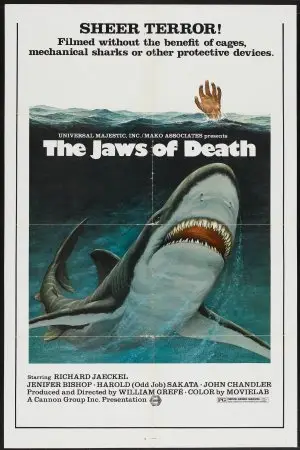 Mako: The Jaws of Death (1976) Women's Colored Tank-Top - idPoster.com