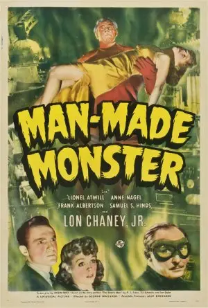 Man Made Monster (1941) Drawstring Backpack - idPoster.com