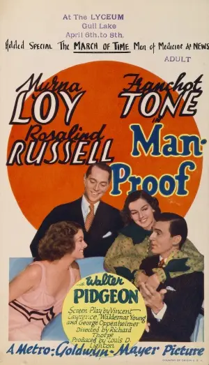 Man-Proof (1938) Wall Poster picture 395311
