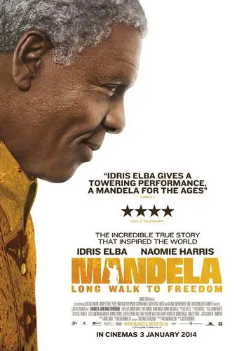 Mandela Long Walk to Freedom (2013) White T-Shirt - idPoster.com