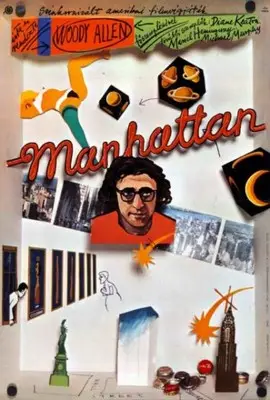 Manhattan (1979) White Tank-Top - idPoster.com